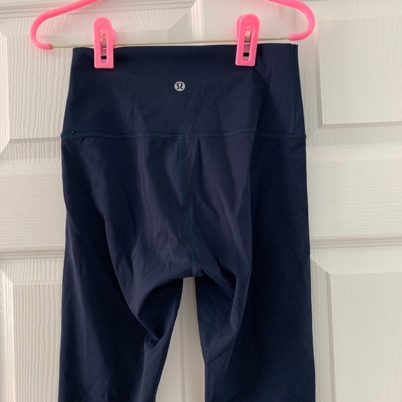 Lululemon Wunder Under High-Rise Tight 25" *Full-On Luxtreme True Navy Size 4 - Picture 5 of 16
